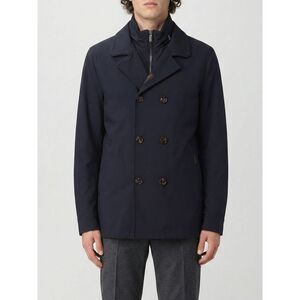 Moorer Coat Men Blue
